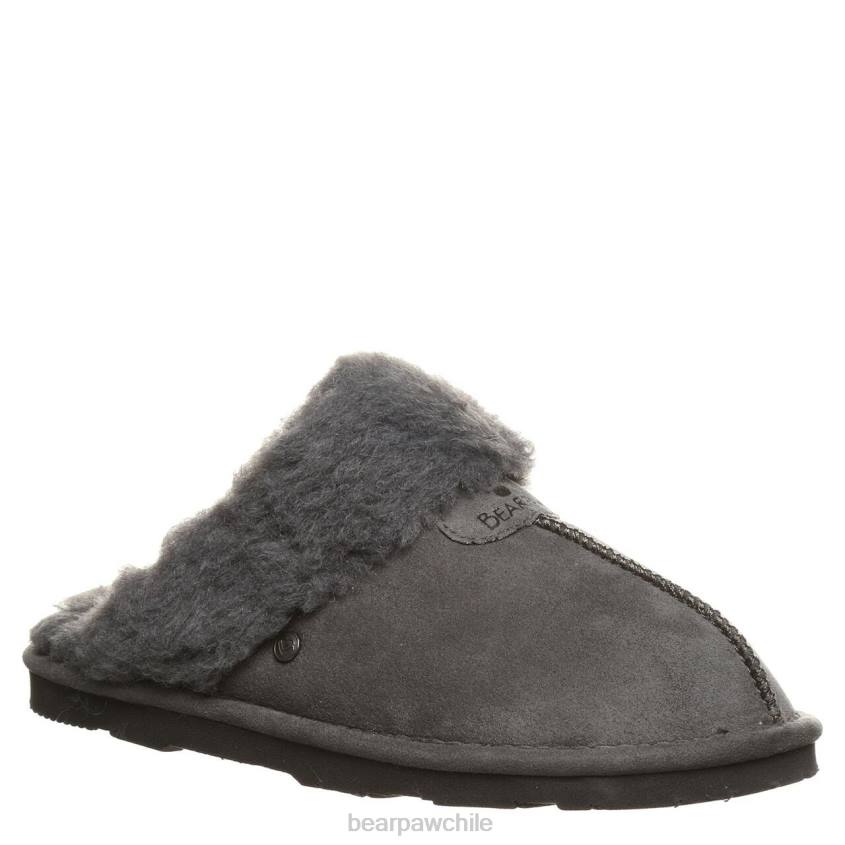 zapatillas BEARPAW loki vegano carbón mujer PD28286