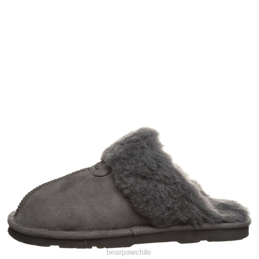 zapatillas BEARPAW loki vegano carbón mujer PD28286