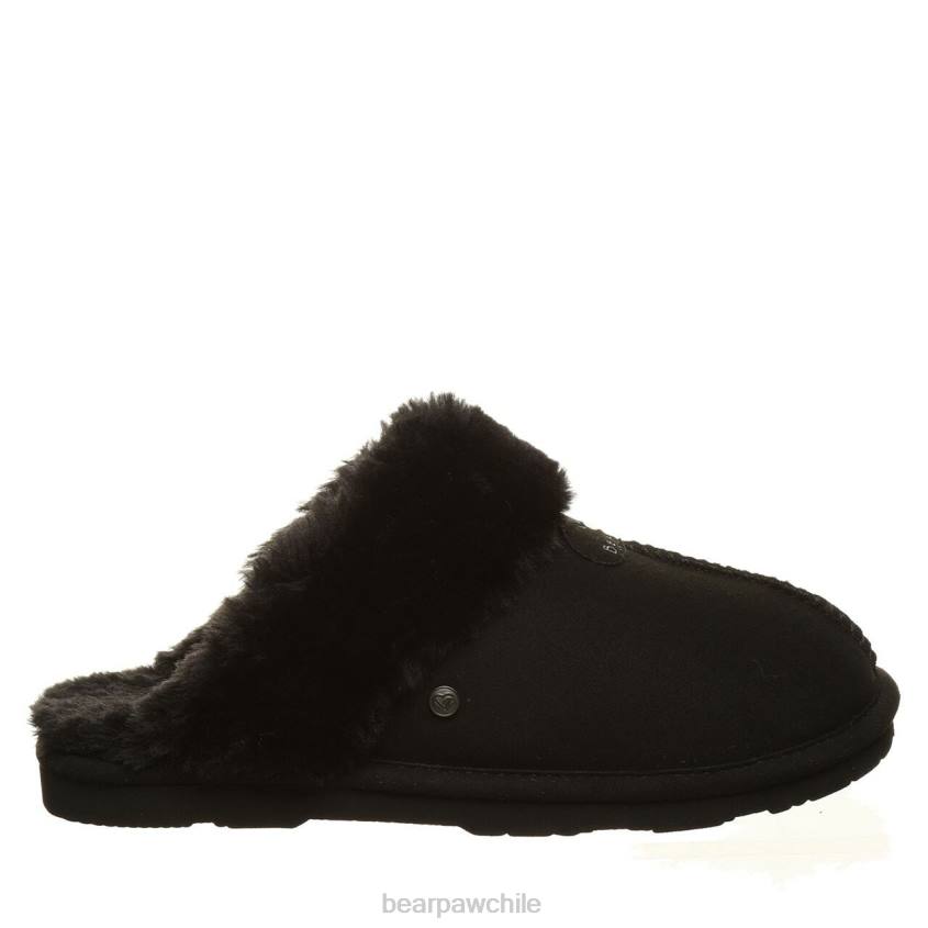 zapatillas BEARPAW loki vegano negro mujer PD28287