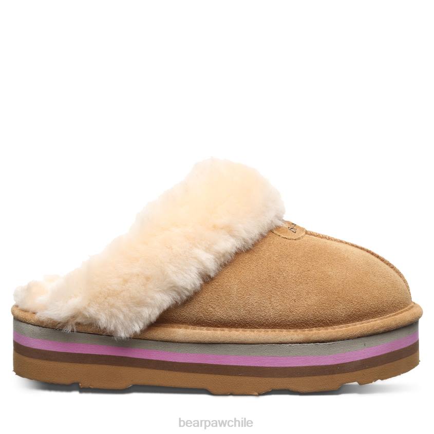 zapatillas BEARPAW retro loki café helado mujer PD28294