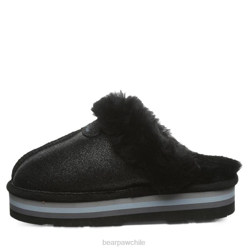 zapatillas BEARPAW retro loki caviar negro mujer PD28320