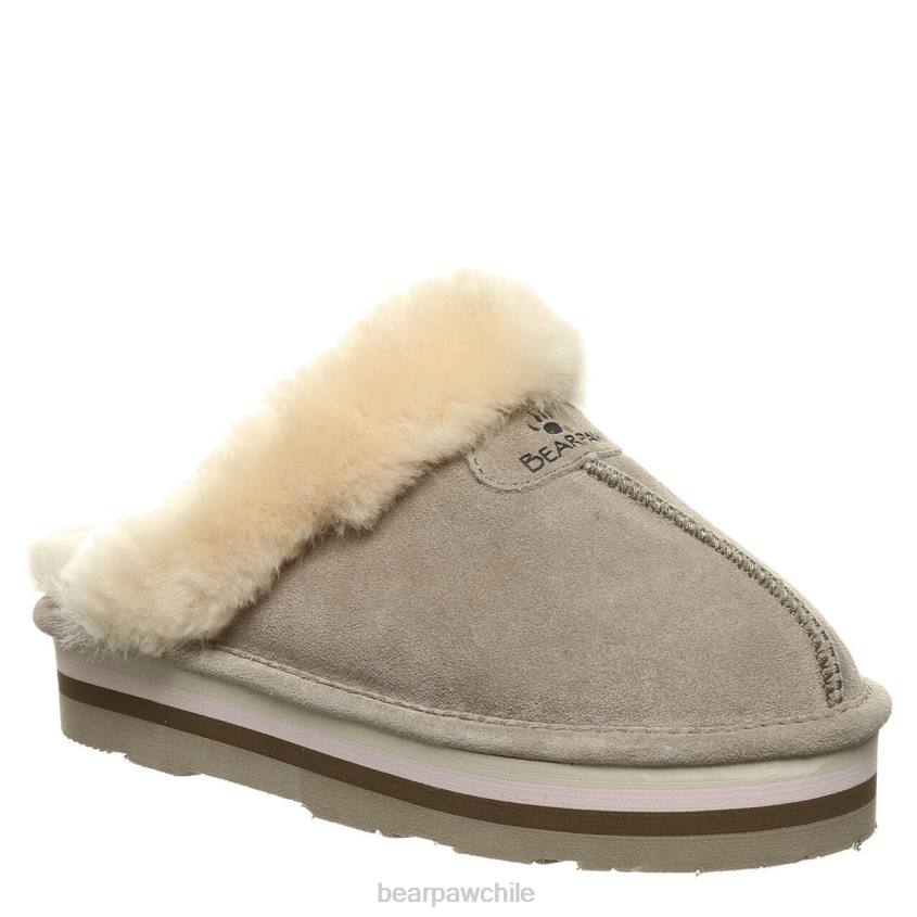 zapatillas BEARPAW retro loki piedra mujer PD28308