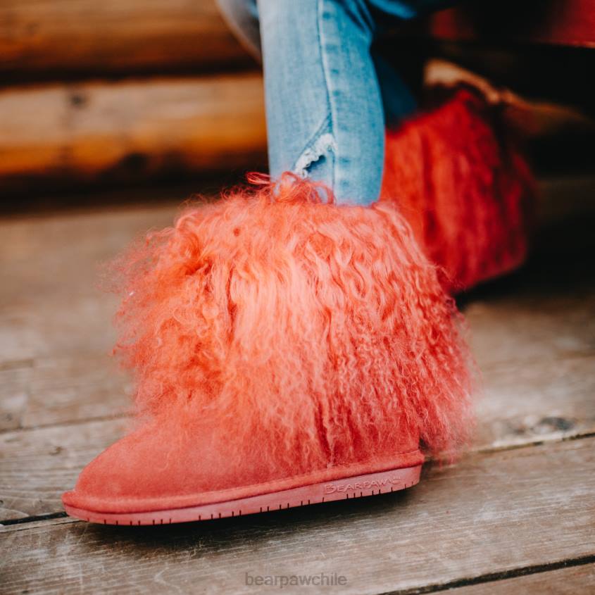 botas BEARPAW abucheo juventud rojo niños PD28580