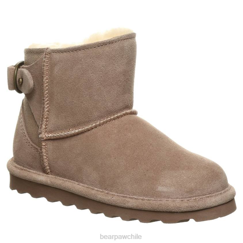 botas BEARPAW betty juventud caviar color topo niños PD28573