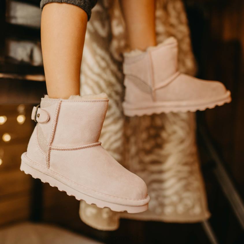 botas BEARPAW betty juventud caviar rosa niños PD28572