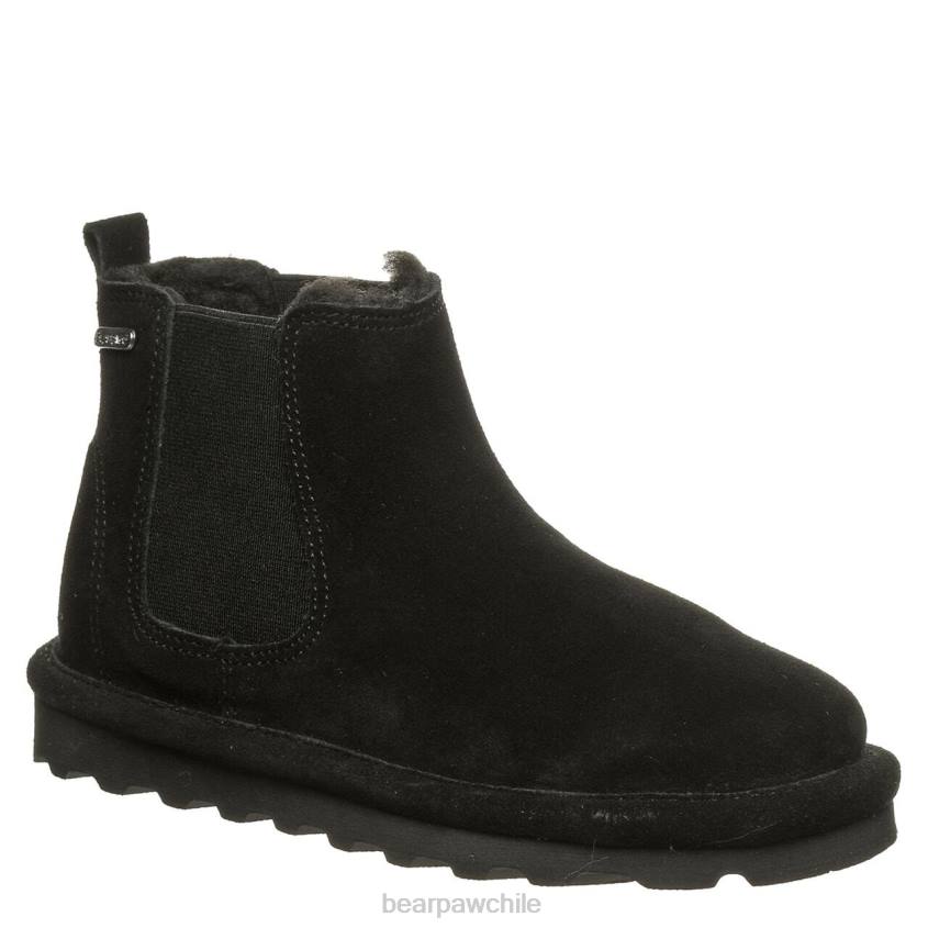 botas BEARPAW dibujó la juventud negro niños PD28574
