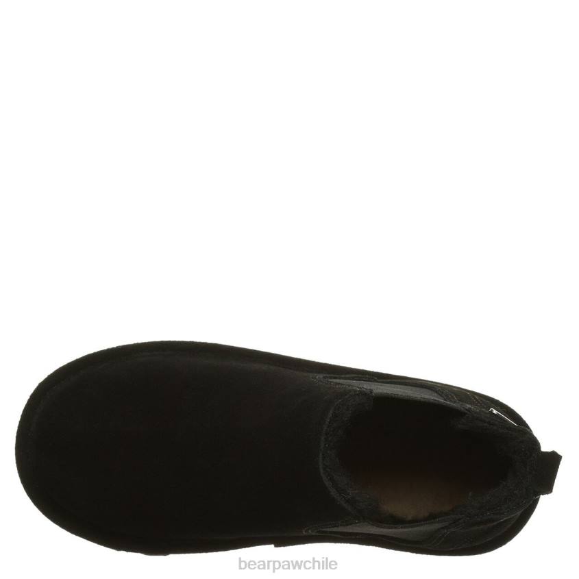 botas BEARPAW dibujó la juventud negro niños PD28574