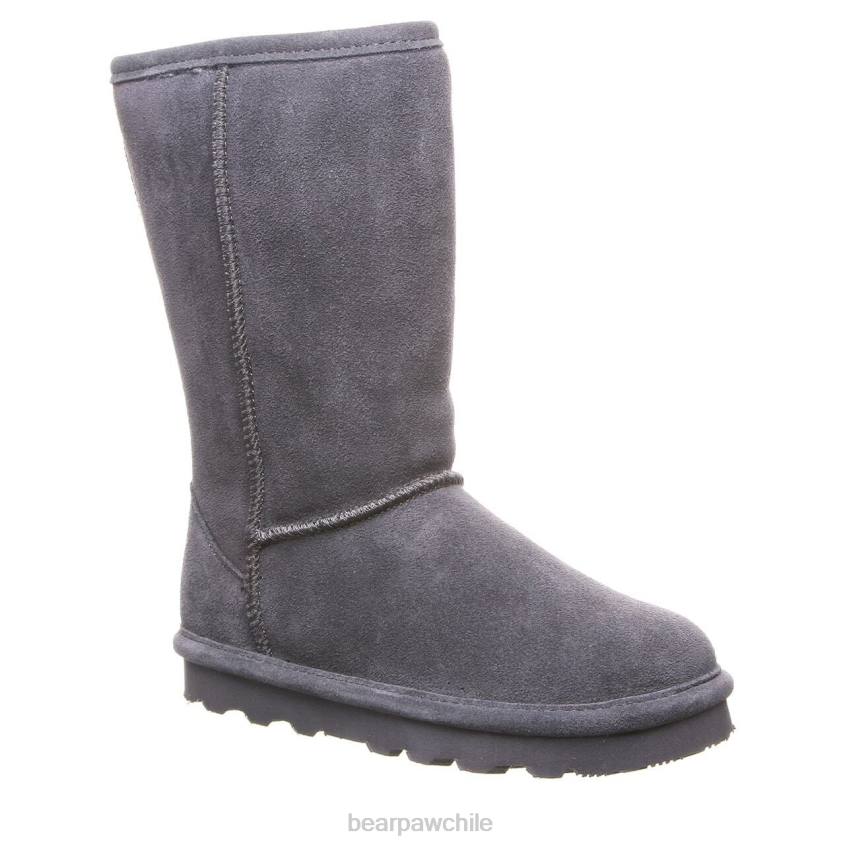 botas BEARPAW elle alto joven carbón niños PD28587