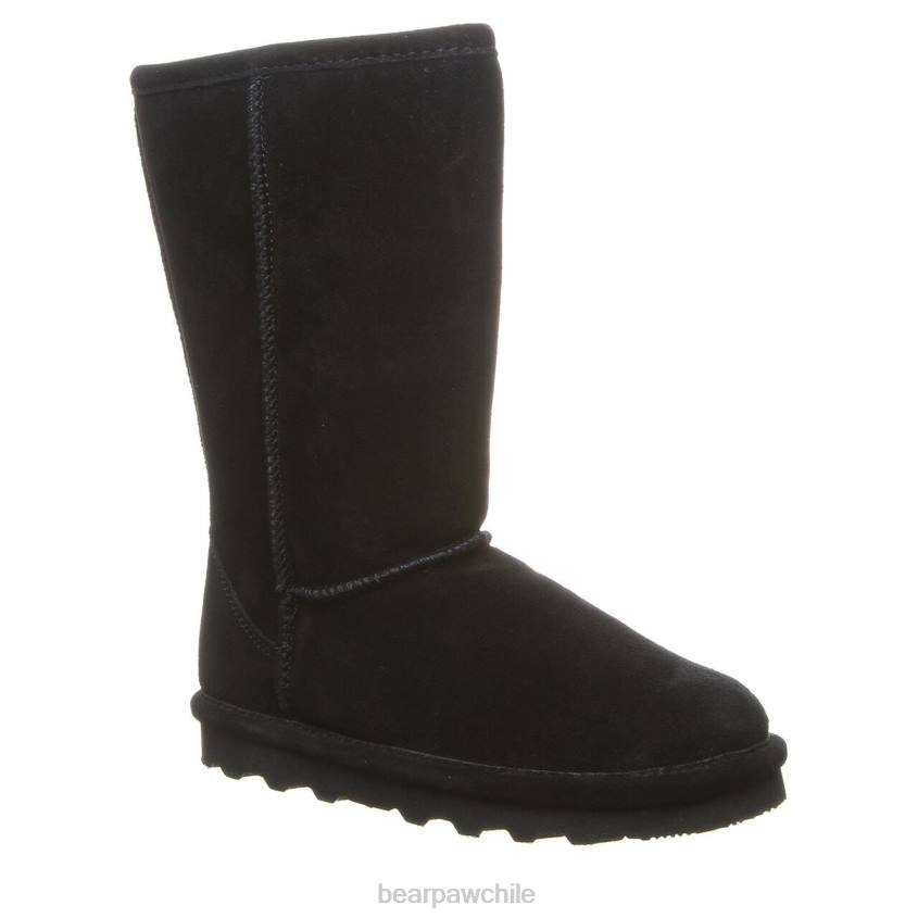 botas BEARPAW elle alto joven negro niños PD28588