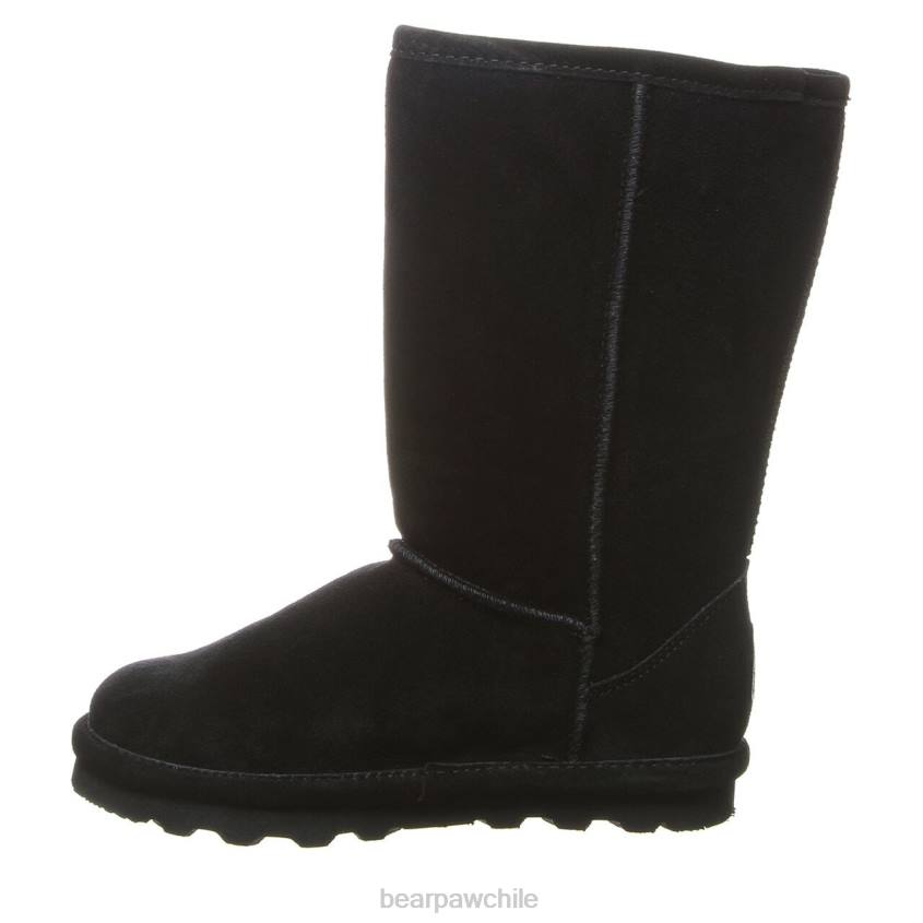 botas BEARPAW elle alto joven negro niños PD28588