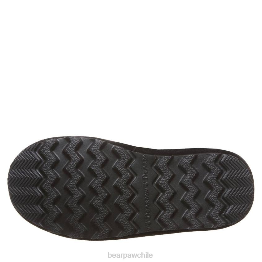 botas BEARPAW elle alto joven negro niños PD28588