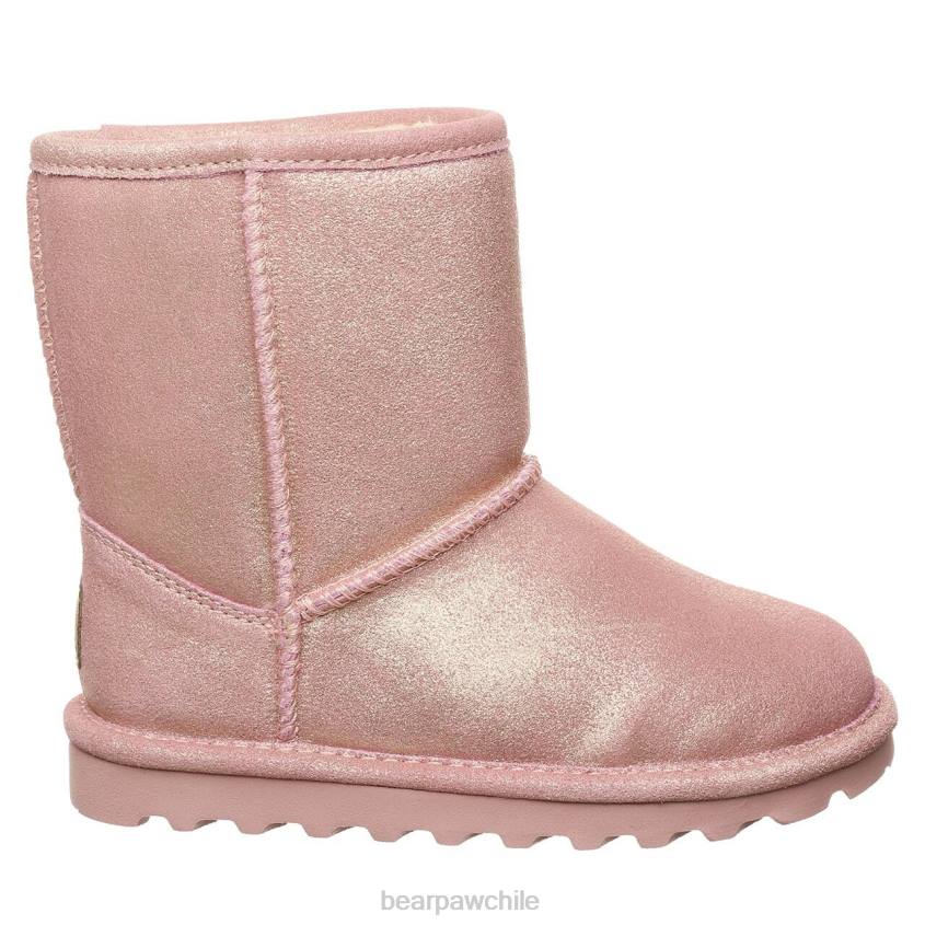 botas BEARPAW elle juventud exótica brillo rosa niños PD28600