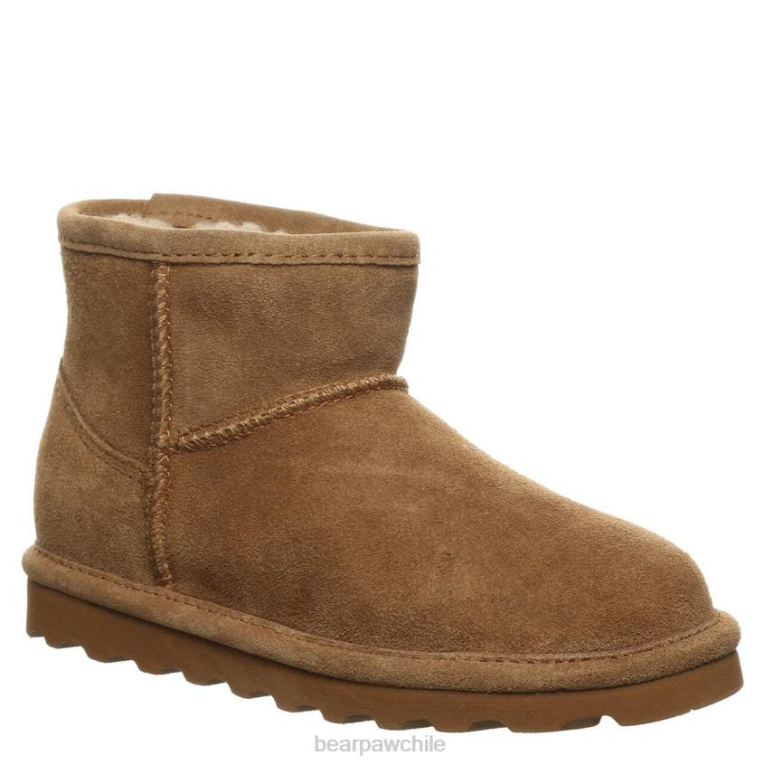 botas BEARPAW juventud alyssa nuez dura niños PD28566