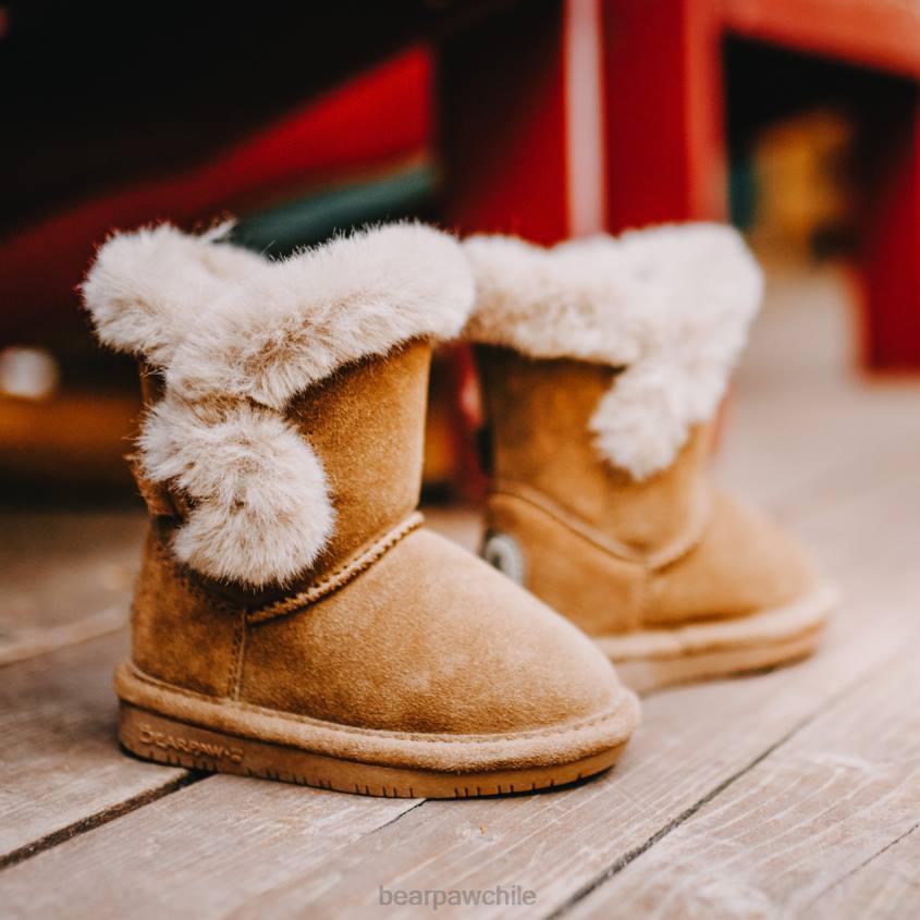 botas BEARPAW juventud betsey nuez dura niños PD28584