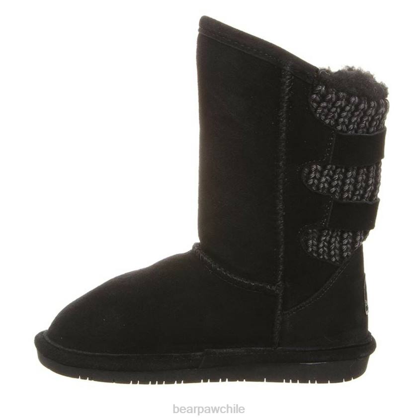 botas BEARPAW juventud boshie negro nunca mojado niños PD28607