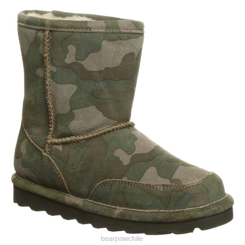 botas BEARPAW juventud brady camuflaje oliva niños PD28603