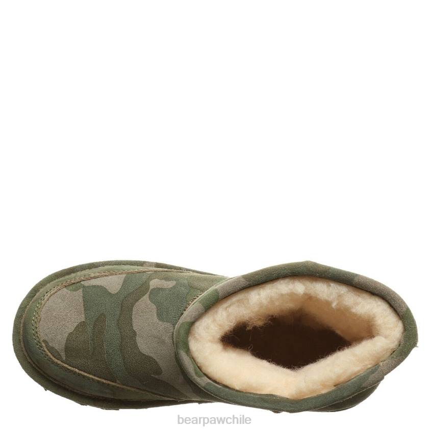 botas BEARPAW juventud brady camuflaje oliva niños PD28603