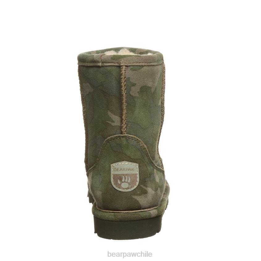 botas BEARPAW juventud brady camuflaje oliva niños PD28603