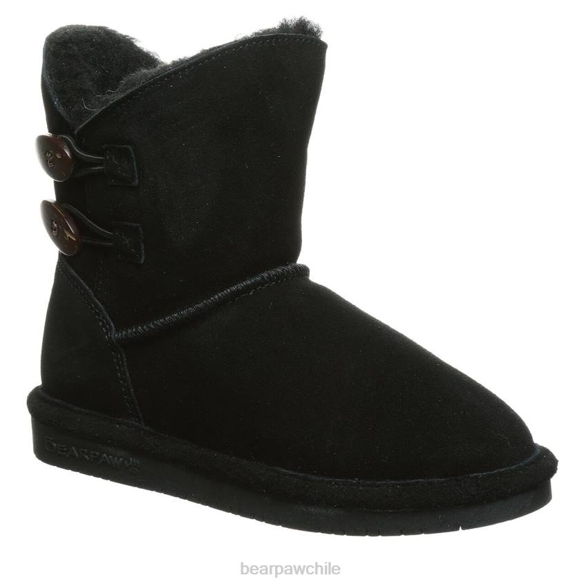 botas BEARPAW juventud rosalina negro niños PD28602