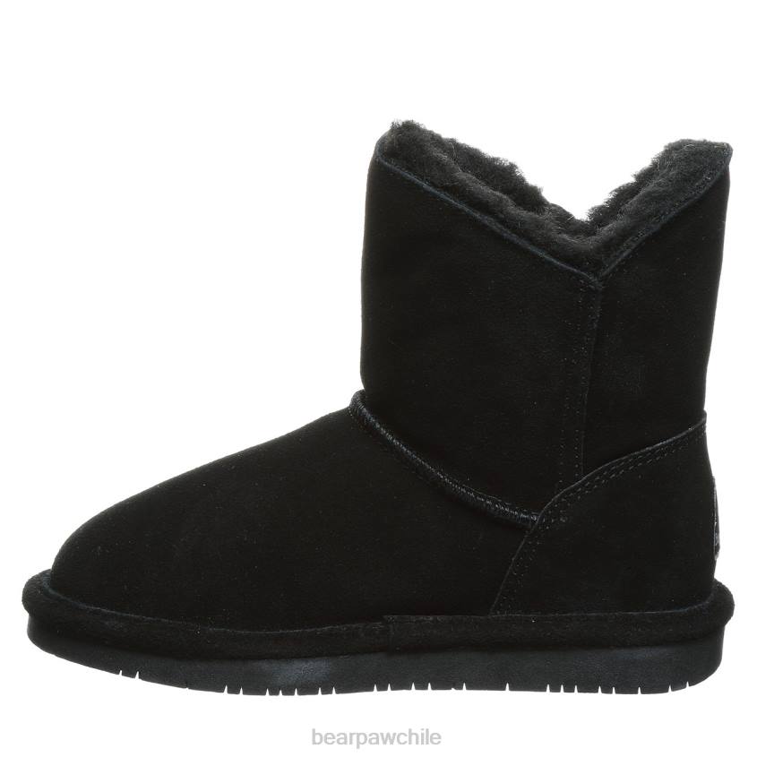 botas BEARPAW juventud rosalina negro niños PD28602