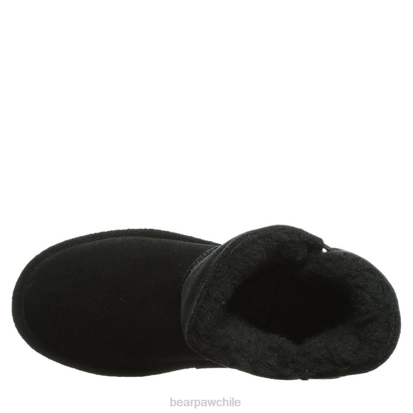 botas BEARPAW juventud rosalina negro niños PD28602