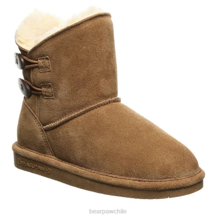 botas BEARPAW juventud rosalina nuez dura niños PD28582