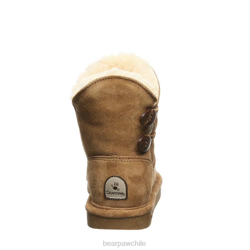 botas BEARPAW juventud rosalina nuez dura niños PD28582