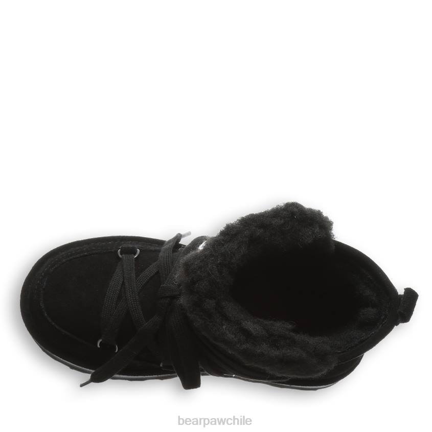 botas BEARPAW retro mondi juvenil negro niños PD28599