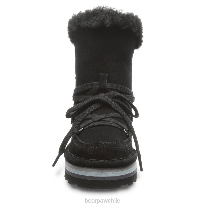 botas BEARPAW retro mondi juvenil negro niños PD28599