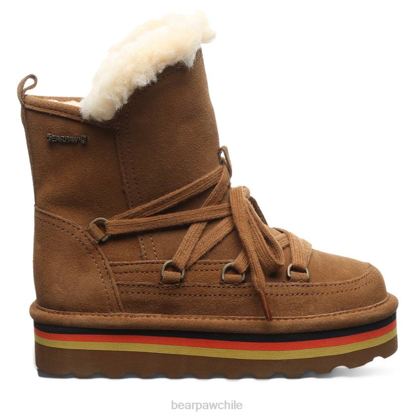 botas BEARPAW retro mondi juvenil nuez dura niños PD28598