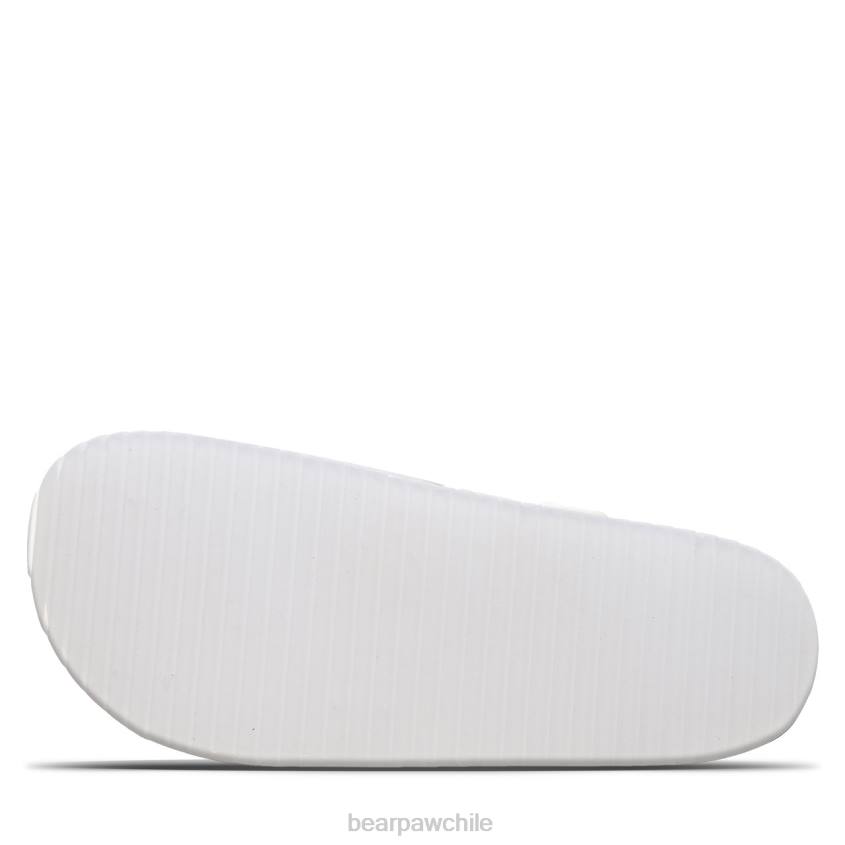 sandalias BEARPAW juventud de brooklyn blanco metalizado niños PD28625