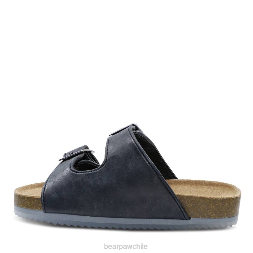 sandalias BEARPAW juventud de brooklyn negro niños PD28620