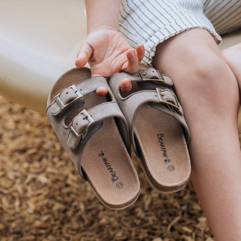 sandalias BEARPAW juventud de brooklyn piedra niños PD28629