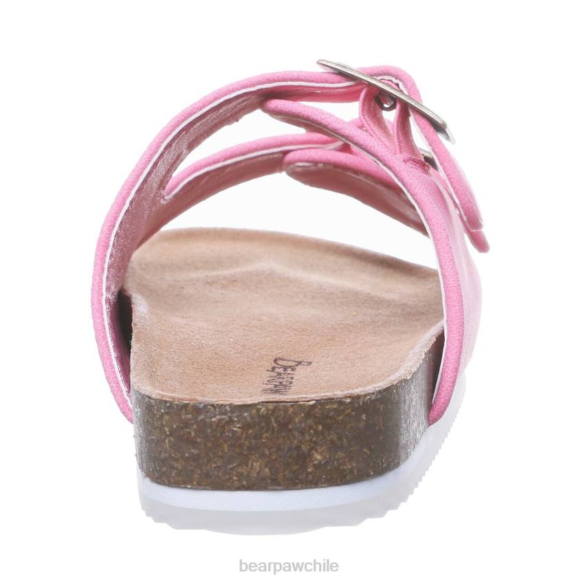 sandalias BEARPAW juventud de brooklyn rosa caramelo niños PD28628