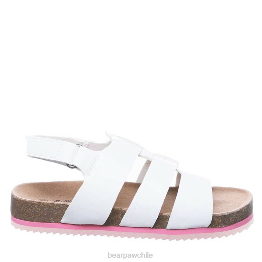 sandalias BEARPAW juventud zaidee blanco niños PD28627