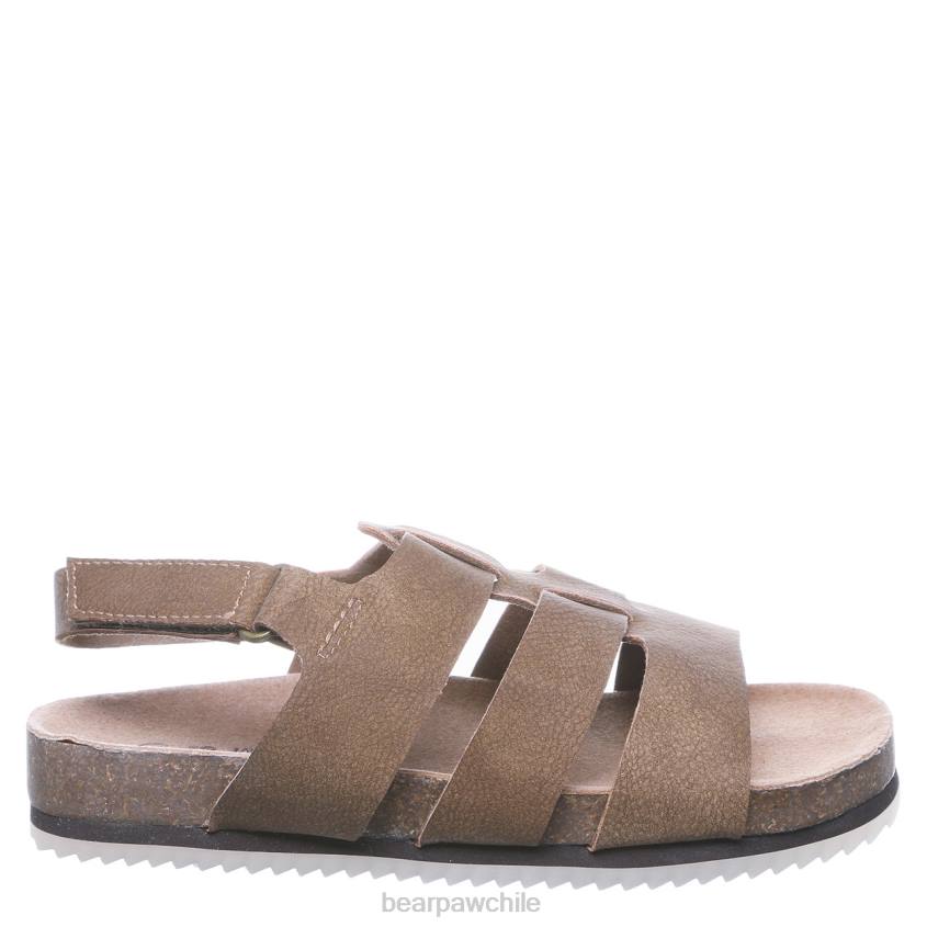 sandalias BEARPAW juventud zaidee nuez dura niños PD28619
