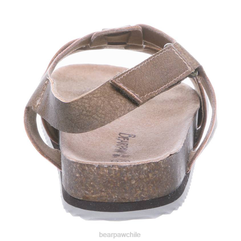 sandalias BEARPAW juventud zaidee nuez dura niños PD28619