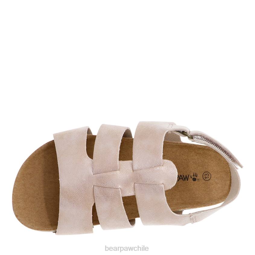 sandalias BEARPAW juventud zaidee rosa niños PD28622