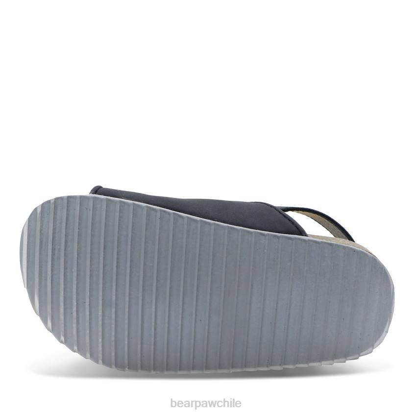 sandalias BEARPAW niño de brooklyn negro niños PD28621