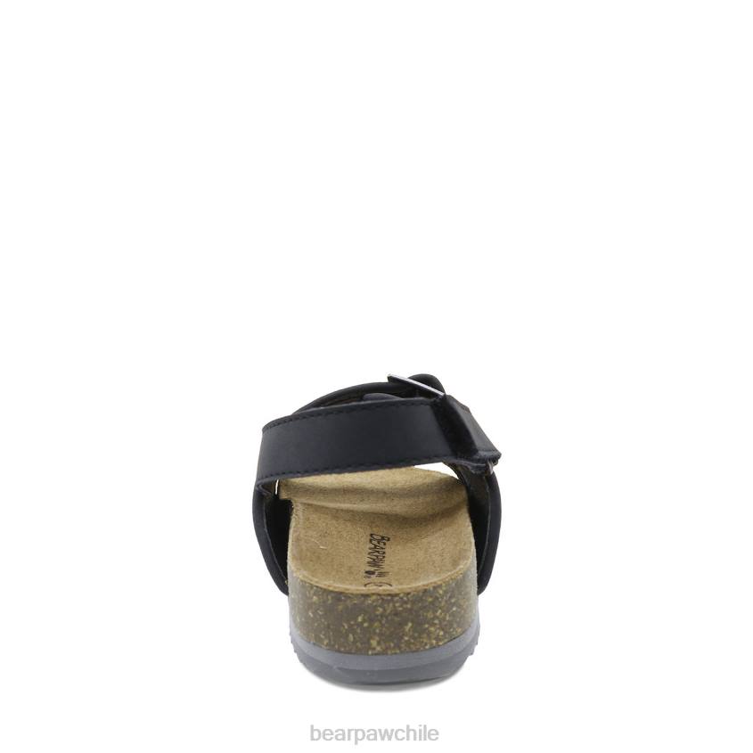 sandalias BEARPAW niño de brooklyn negro niños PD28621