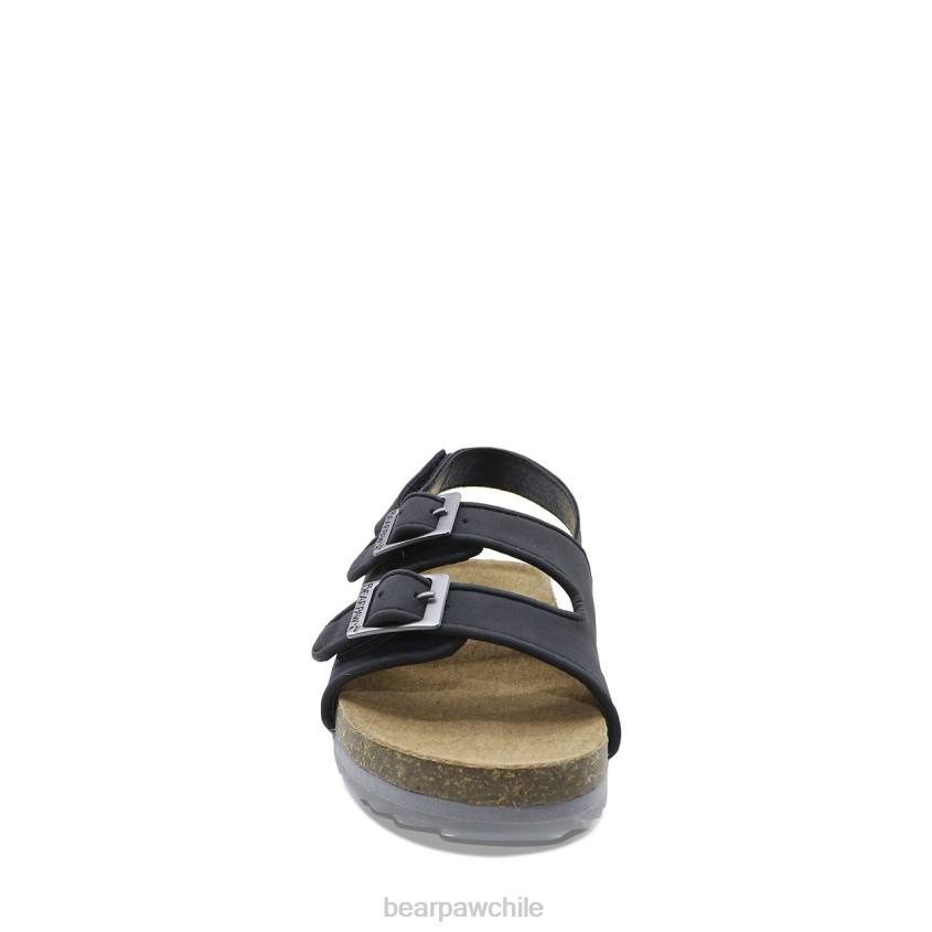 sandalias BEARPAW niño de brooklyn negro niños PD28621