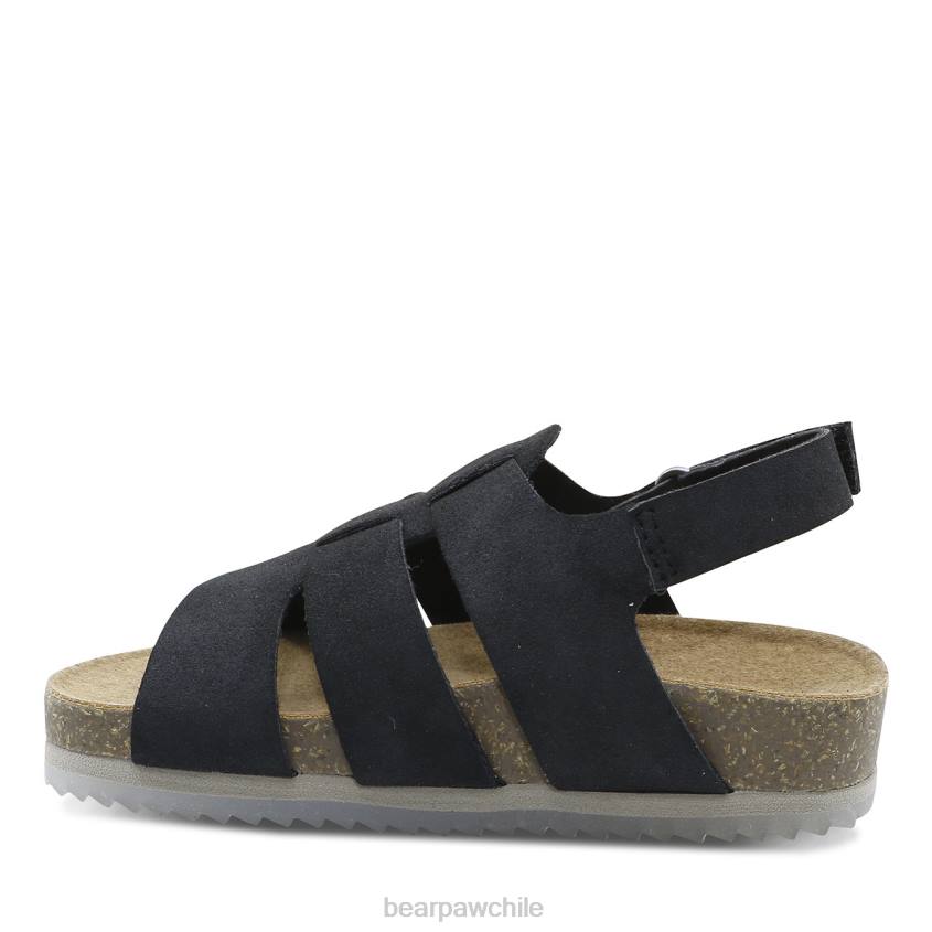 sandalias BEARPAW niño zaidee negro niños PD28623