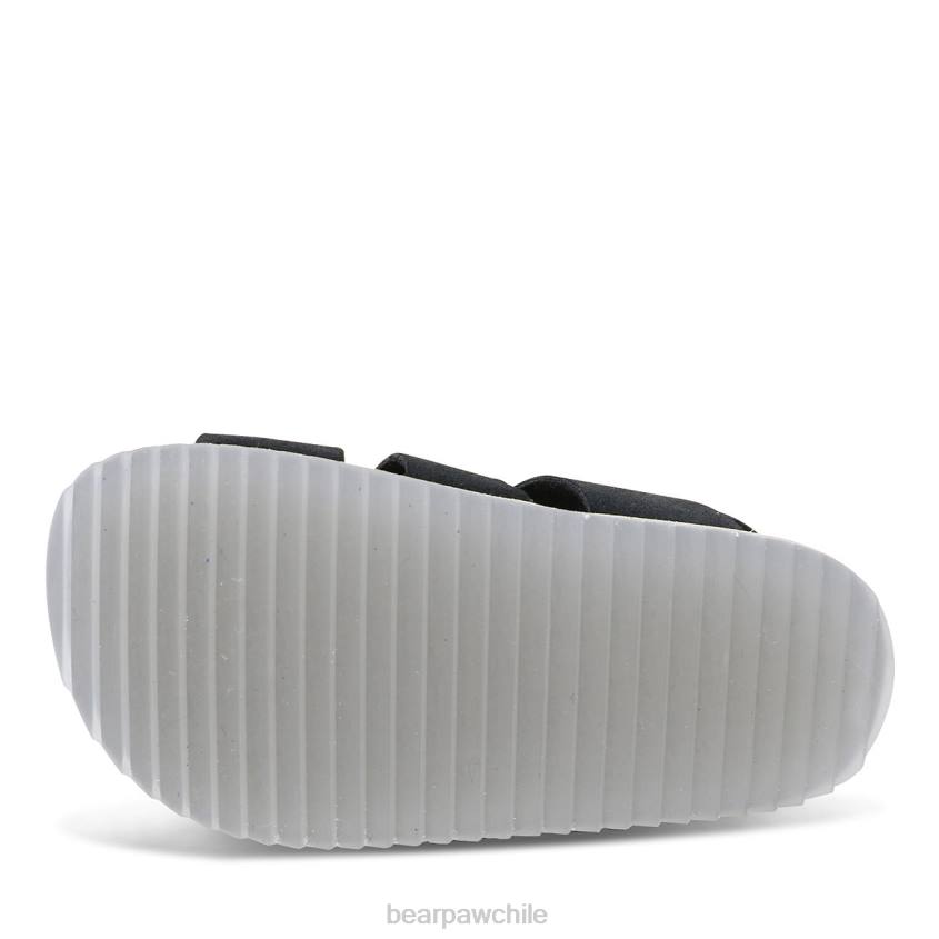 sandalias BEARPAW niño zaidee negro niños PD28623