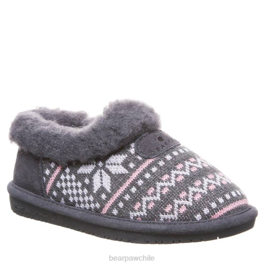 zapatillas BEARPAW juventud alicia carbón niños PD28618