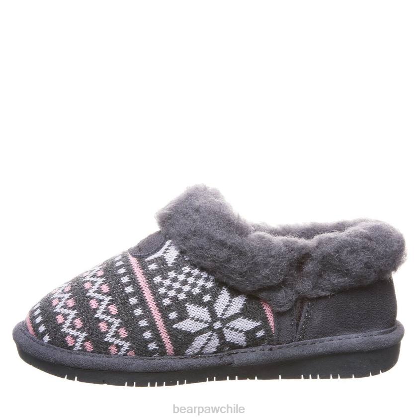 zapatillas BEARPAW juventud alicia carbón niños PD28618
