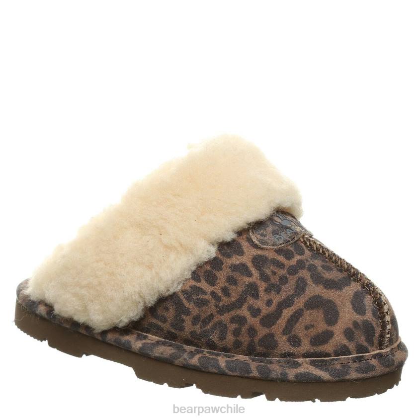 zapatillas BEARPAW juventud loki leopardo niños PD28616