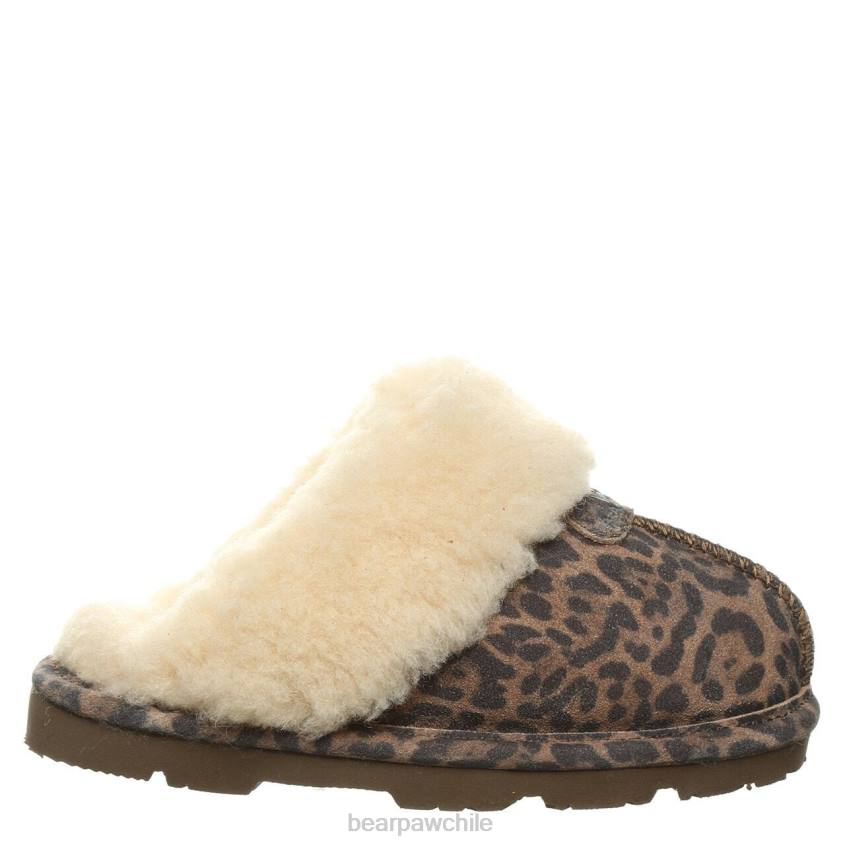 zapatillas BEARPAW juventud loki leopardo niños PD28616