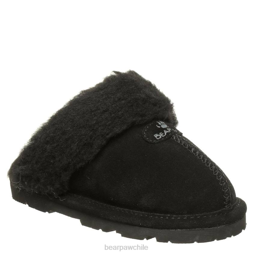 zapatillas BEARPAW juventud loki negro niños PD28617