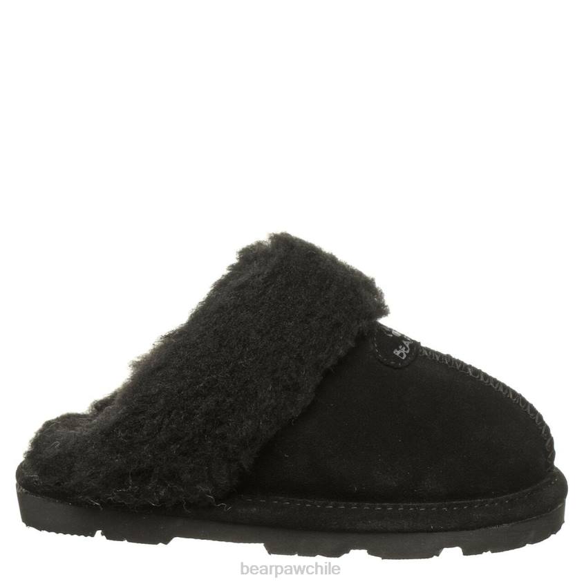 zapatillas BEARPAW juventud loki negro niños PD28617