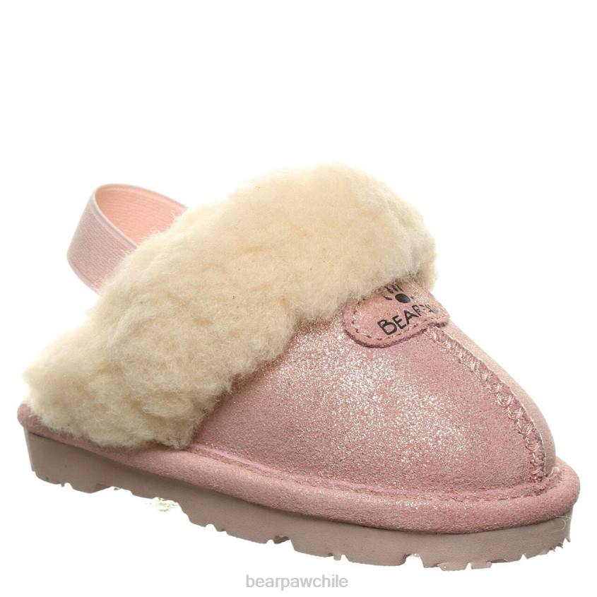 zapatillas BEARPAW niño loki brillo rosa niños PD28612